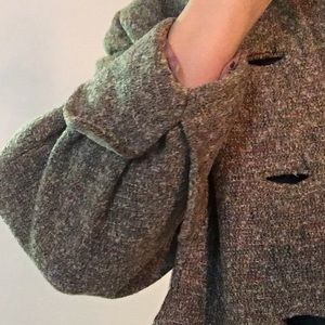 Vintage long gray coat